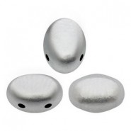 Les perles par Puca® Samos kralen Silver alluminium mat 00030/01700
